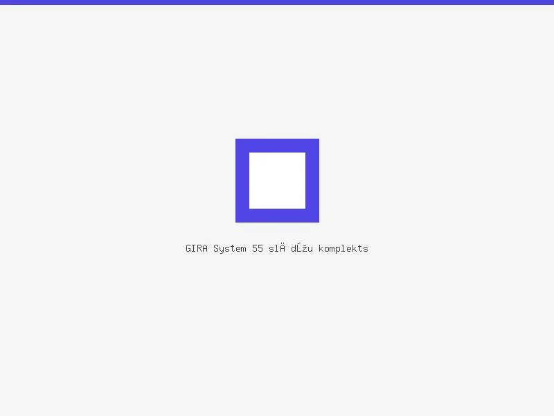 GIRA System 55 Switch Set